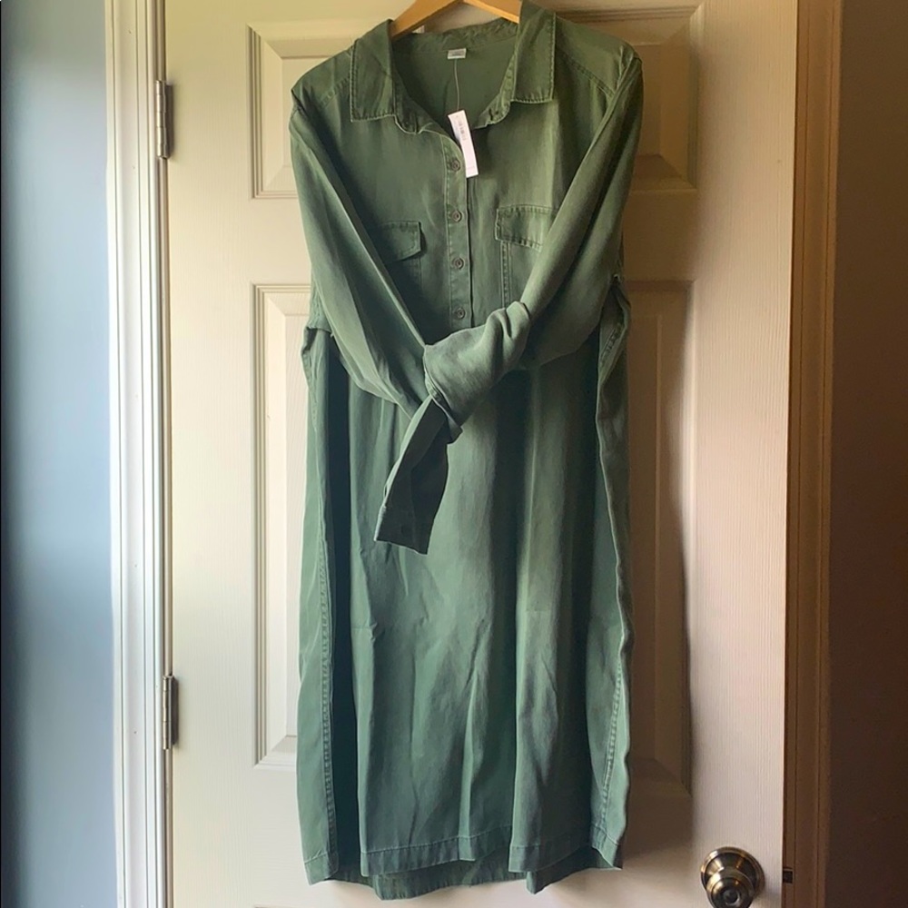 Button down dress